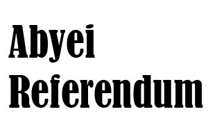 The Abyei Referendum