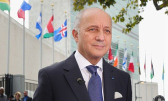 Conférence de Laurent Fabius organisée par La Chaîne de l’Espoir le 9 octobre 2017